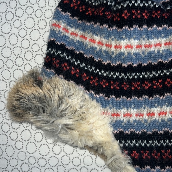 Aerie Faux Fur Knit Winter Hat - Picture 4 of 4